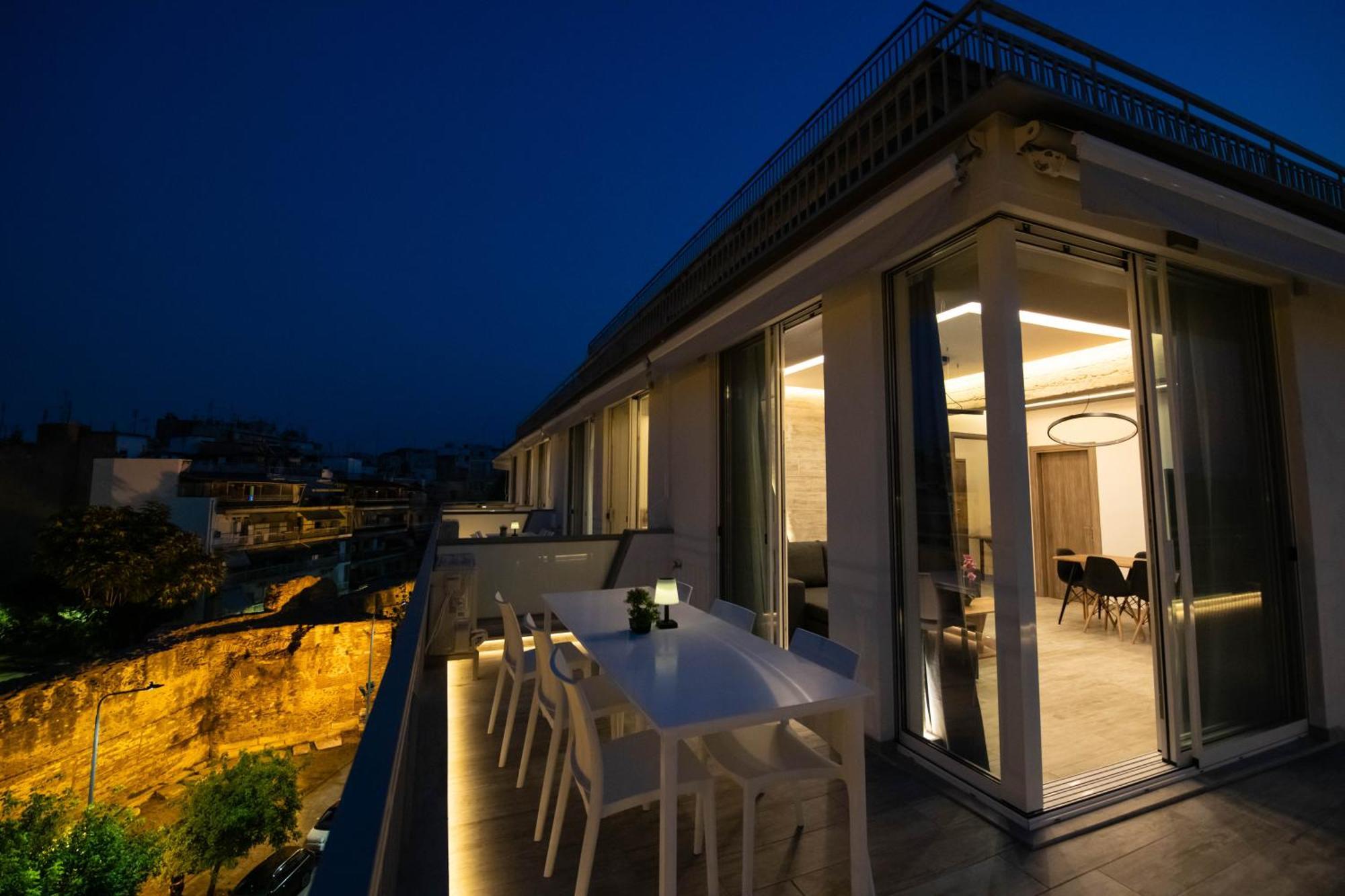 Skia Luxury Living Above The Walls Tesalónica Exterior foto